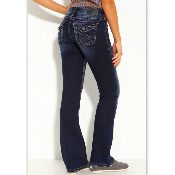 Silver Suki Surplus bootcut